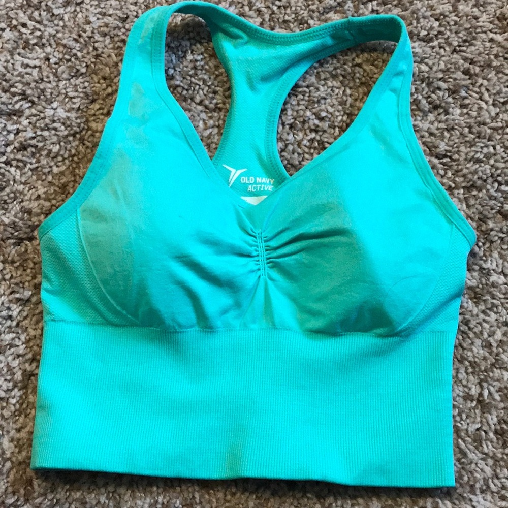 Mint green sports bra NWOT